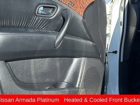 Used 2020 Nissan Armada Platinum w/ Captain's Chairs Package image 23
