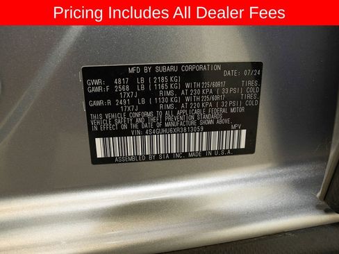 Used 2024 Subaru Crosstrek 2.5i Wilderness w/ Crosstrek Mirror Package AWD/4WD image 25