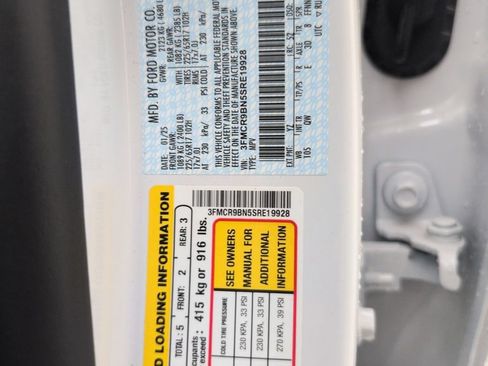 Certified 2025 Ford Bronco Sport Big Bend AWD/4WD image 41