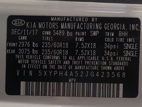 Used 2018 Kia Sorento EX image 33