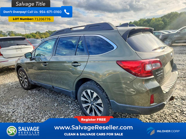 Used 2017 Subaru Outback 2.5i Limited AWD/4WD image 3