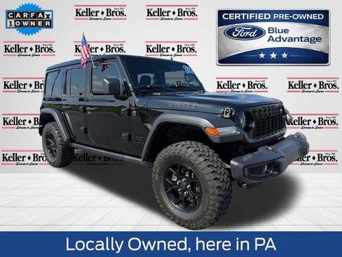 Used 2024 Jeep Wrangler Unlimited Sport AWD/4WD image 1