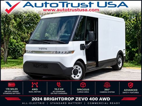 Used 2024 Chevrolet Brightdrop 400 w/ Commercial Equipment Package AWD/4WD image 1