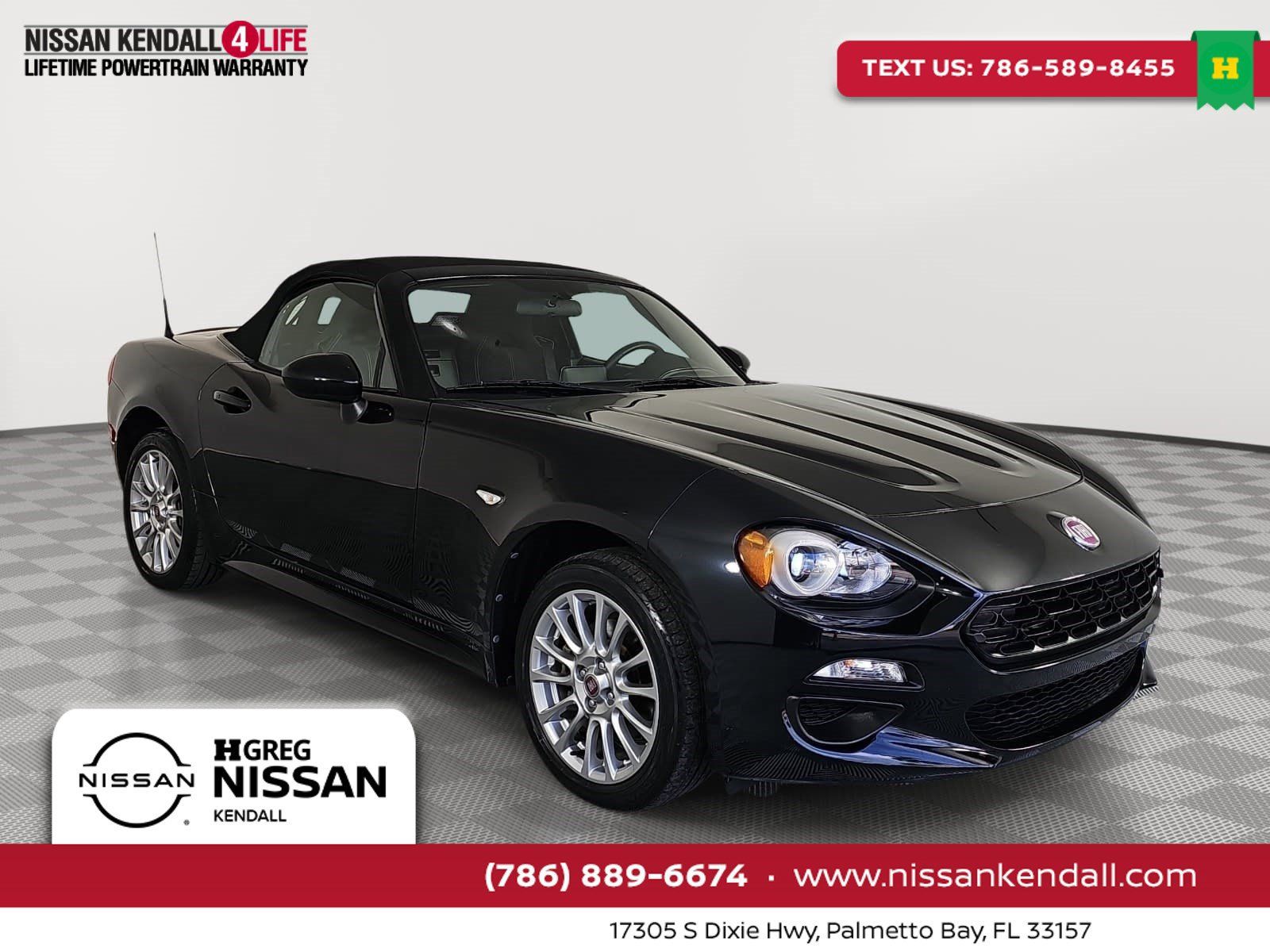 Used 2018 FIAT 124 Spider Classica w/ Technology & Siriusxm Group RWD image 1