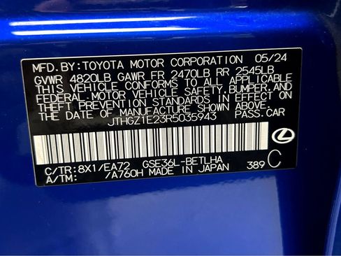 Certified 2024 Lexus IS 350 F Sport AWD/4WD image 27