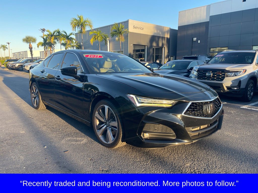 Used 2021 Acura TLX w/ Advance Package FWD image 1