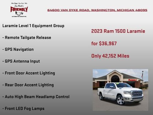 Used 2023 RAM 1500 Laramie image 10