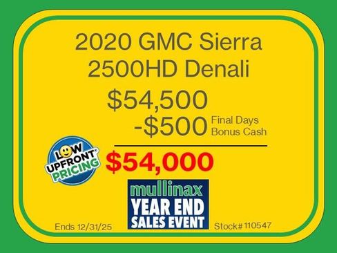 Used 2020 GMC Sierra 2500 Denali w/ Denali Ultimate Package image 3