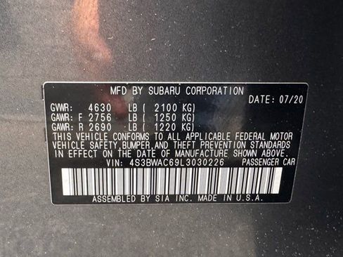 Used 2020 Subaru Legacy Premium AWD/4WD image 11