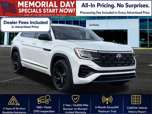 Certified 2025 Volkswagen Atlas Cross Sport SEL R-Line AWD/4WD image 1