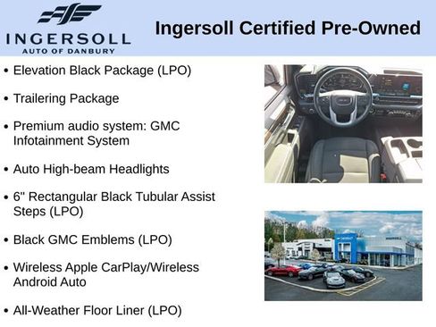 Used 2024 GMC Sierra 1500 Elevation w/ LPO, Elevation Black Package AWD/4WD image 10