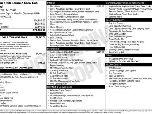 Certified 2026 RAM 1500 Laramie AWD/4WD image 10
