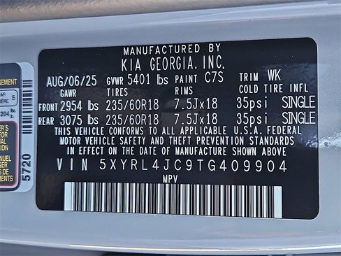 New 2026 Kia Sorento S image 11