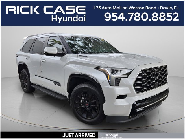 Used 2025 Toyota Sequoia Platinum w/ TRD Off-Road Package AWD/4WD image 1