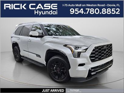 Used 2025 Toyota Sequoia Platinum w/ TRD Off-Road Package