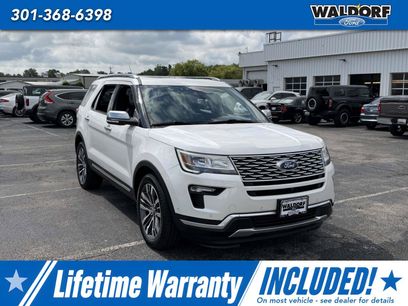 Used 2019 Ford Explorer Platinum