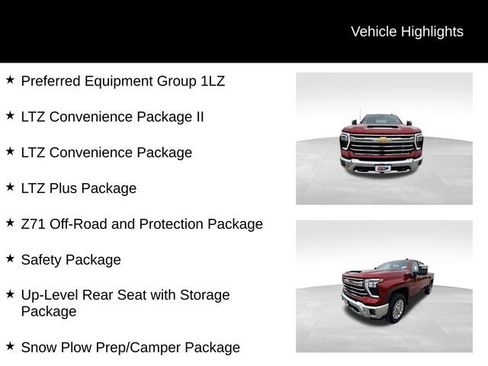 Used 2025 Chevrolet Silverado 2500 LTZ w/ LTZ Plus Package image 13