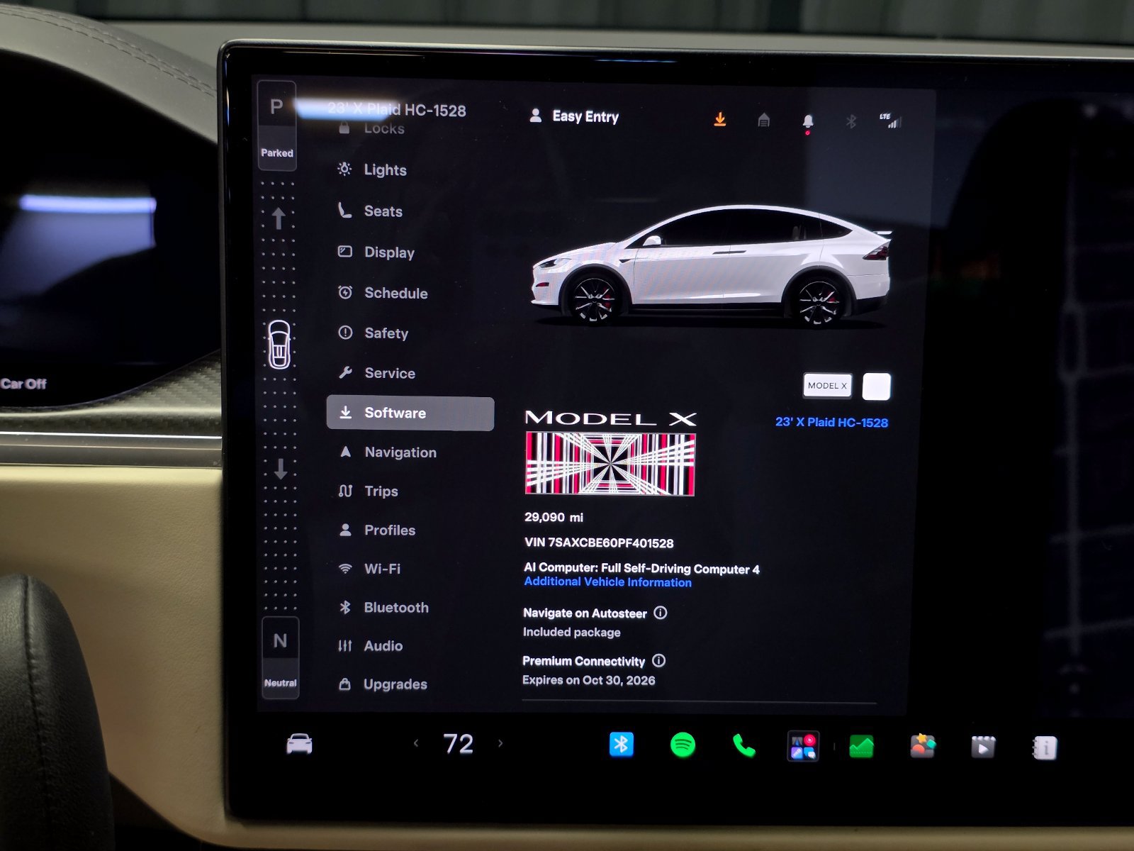 Used 2023 Tesla Model X Plaid AWD/4WD image 4