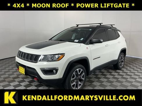 Used 2018 Jeep Compass Trailhawk AWD/4WD image 1