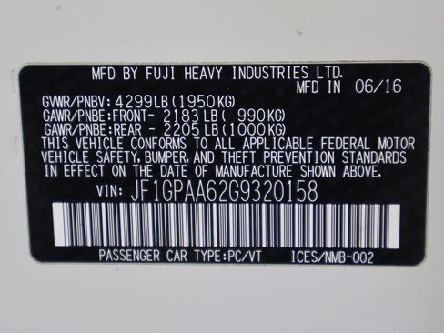 Used 2016 Subaru Impreza 2.0i AWD/4WD image 36