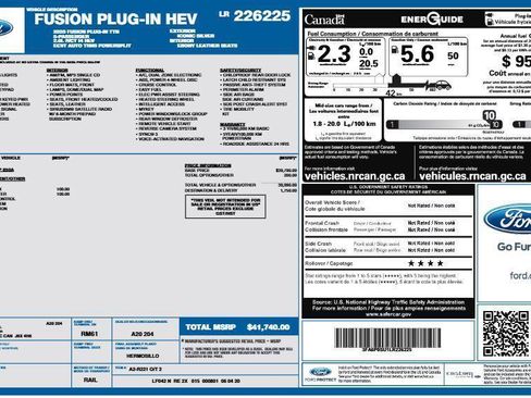 Used 2020 Ford Fusion Energi Titanium image 4