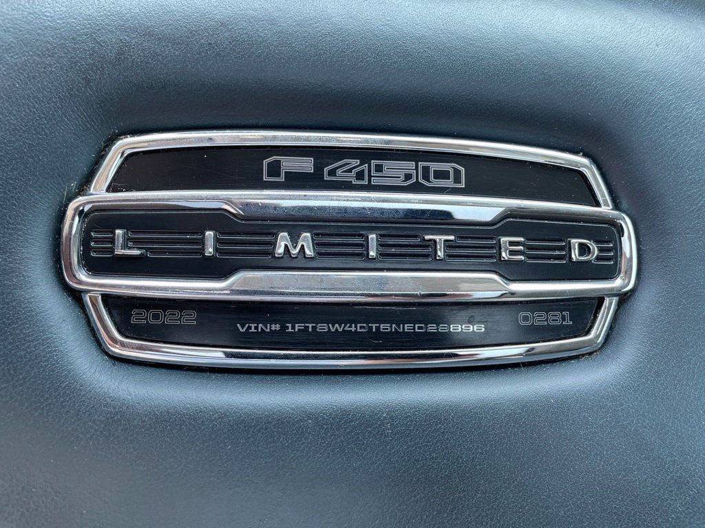 Used 2022 Ford F450 Limited w/ FX4 Off-Road Package AWD/4WD image 16