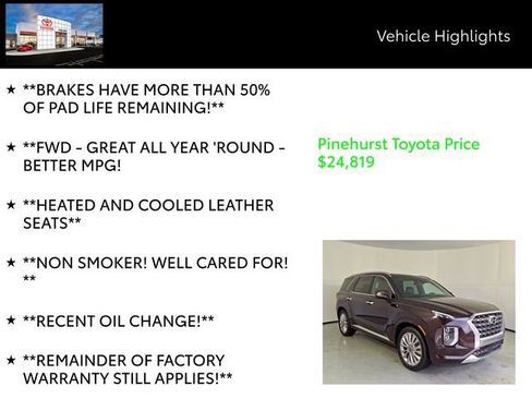 Used 2020 Hyundai Palisade Limited image 19