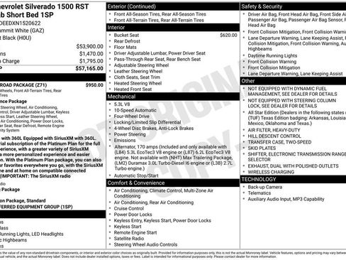 Used 2022 Chevrolet Silverado 1500 RST w/ Z71 Off-Road Package AWD/4WD image 9