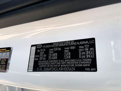 Used 2024 Hyundai Santa Fe SEL FWD image 31