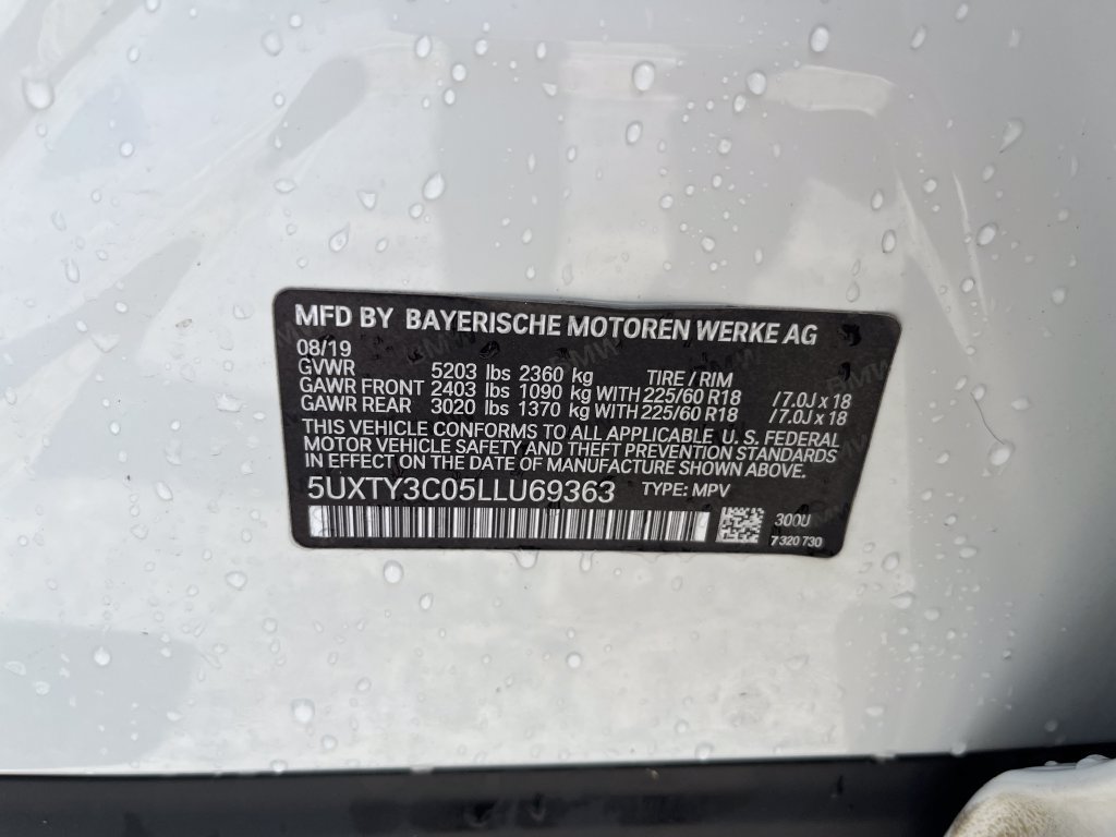 Used 2020 BMW X3 sDrive30i RWD image 38
