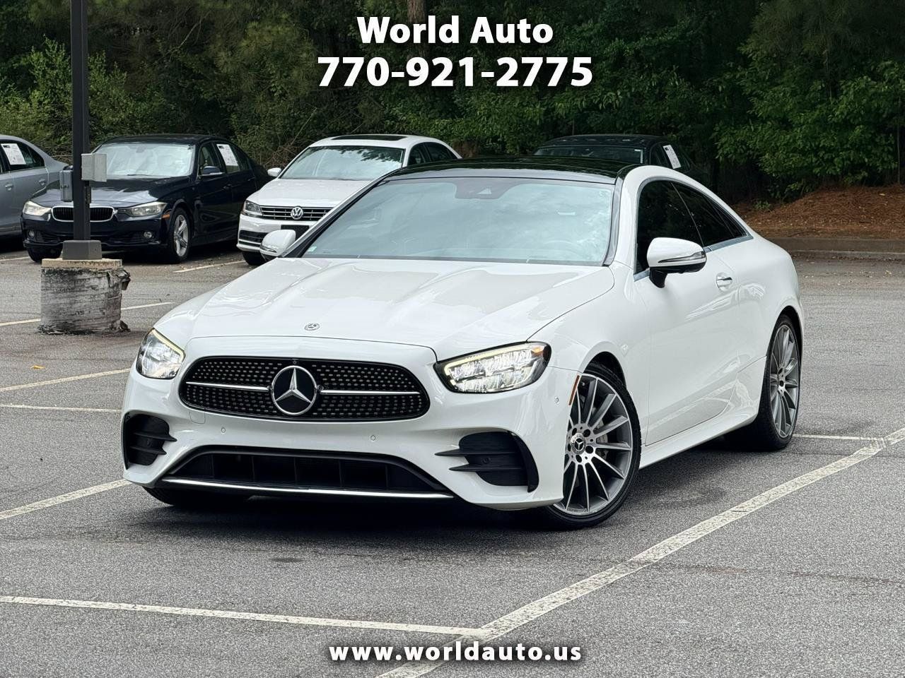 Used 2021 Mercedes-Benz E 450 Coupe image 1