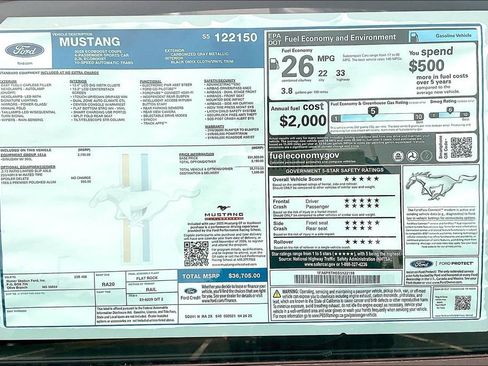 New 2025 Ford Mustang Coupe image 14