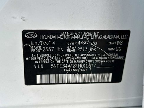 Used 2015 Hyundai Sonata Limited w/ Option Group 05 image 26