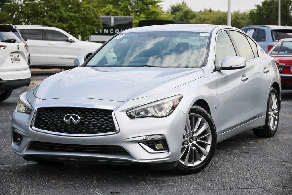 Used 2018 INFINITI Q50 Luxe w/ Essential Package (3.0T Luxe) AWD/4WD image 20