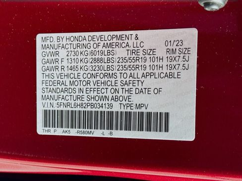 Used 2023 Honda Odyssey Touring image 35
