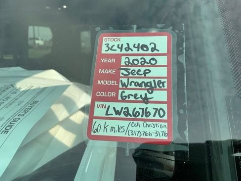 Used 2020 Jeep Wrangler Unlimited Sport AWD/4WD image 39