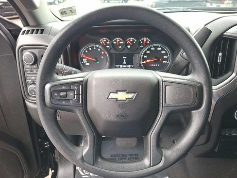 Used 2024 Chevrolet Silverado 1500 Custom w/ Turbomax Blackout Package AWD/4WD image 19