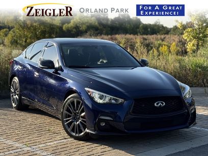 Used 2023 INFINITI Q50 Red Sport 400 w/ Carbon Fiber Package
