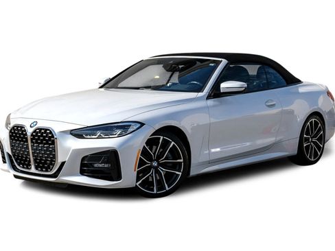 Used 2021 BMW 430i Convertible w/ M Sport Package RWD image 4