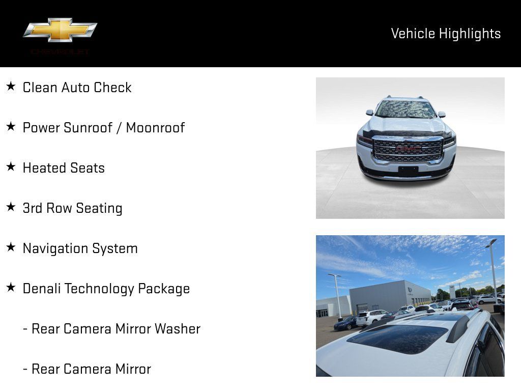 Used 2023 GMC Acadia Denali w/ Denali Ultimate Package AWD/4WD image 18