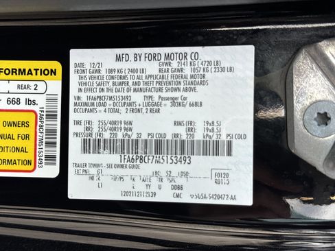 Used 2021 Ford Mustang GT Premium w/ California Special Package image 32