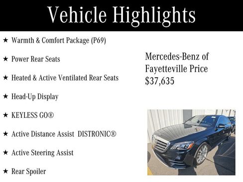 Used 2019 Mercedes-Benz S 560 Sedan image 8