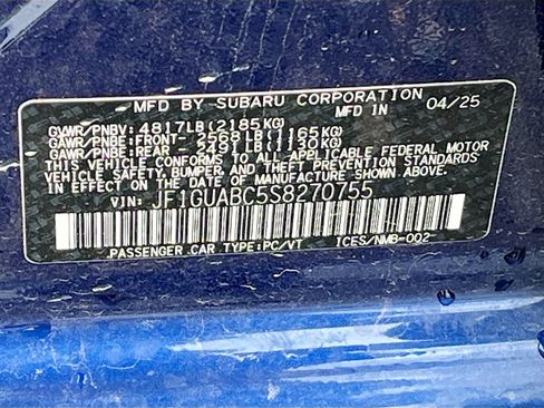 Used 2025 Subaru Impreza 2.0i AWD/4WD image 30