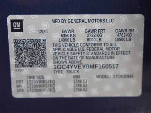 Used 2021 Chevrolet Silverado 3500 High Country w/ LPO, Hitch Package image 45