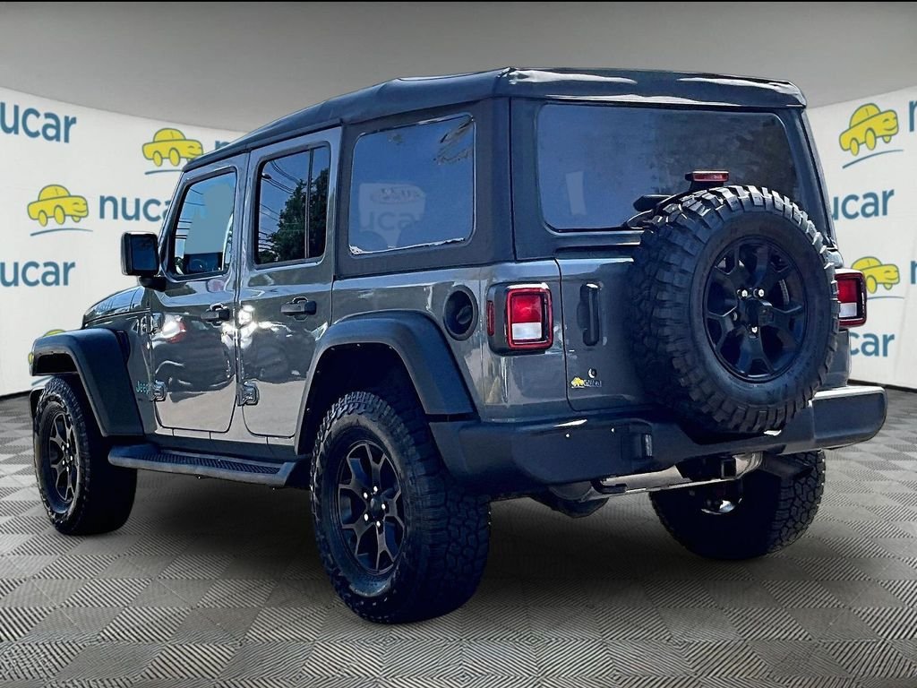 Used 2022 Jeep Wrangler Unlimited Sport AWD/4WD image 4