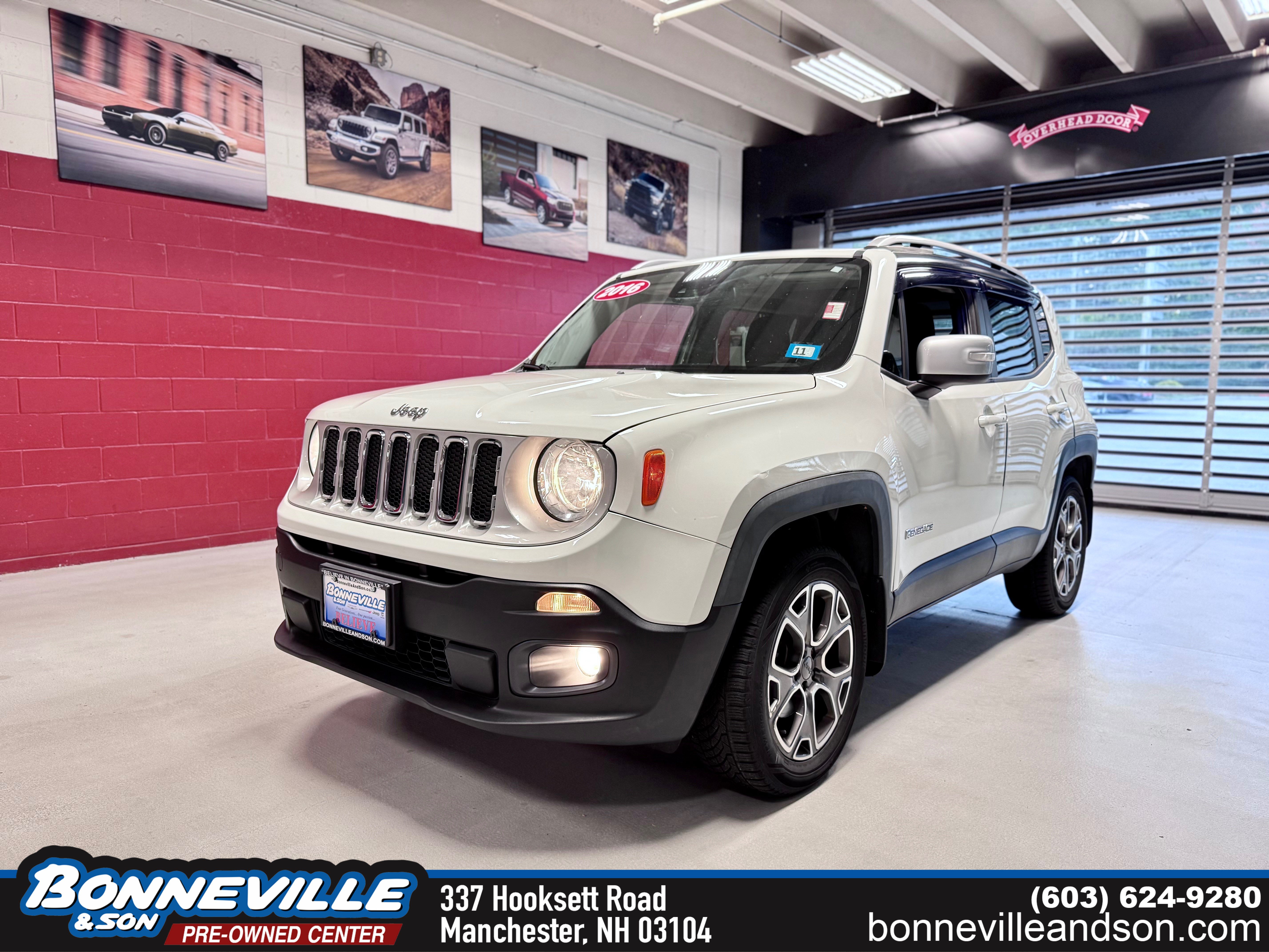 Used 2016 Jeep Renegade Limited w/ Advanced Technology Group AWD/4WD image 1