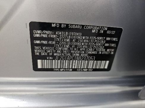 Used 2022 Subaru Crosstrek 2.0i Premium image 16