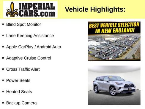Certified 2024 Toyota Highlander LE AWD/4WD image 3