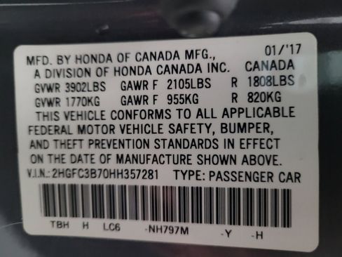 Used 2017 Honda Civic EX-L image 33