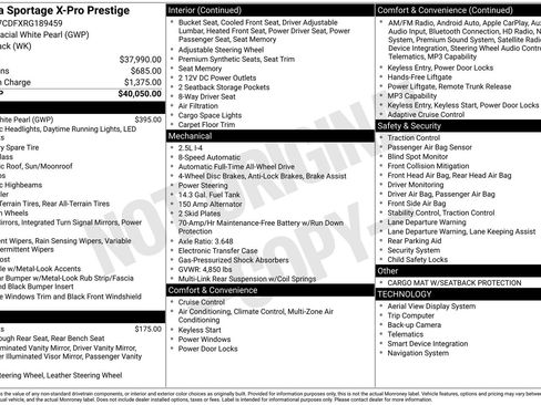 Used 2024 Kia Sportage X-Pro Prestige AWD/4WD image 14